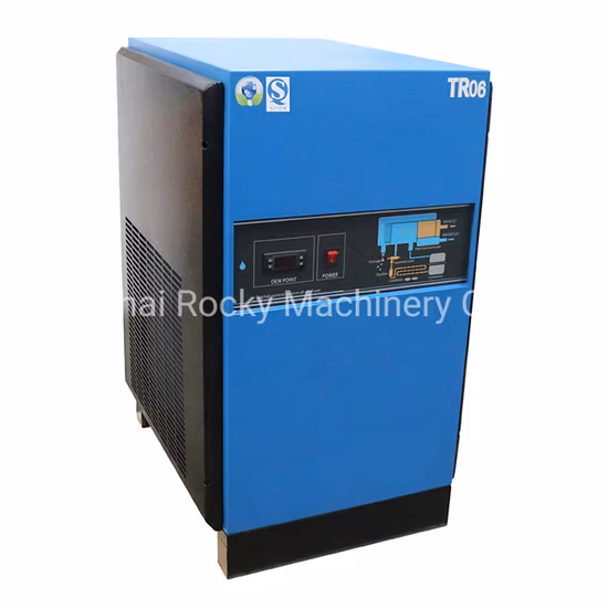3.6 M3/Min Screw Air Compressor Uses Compressed Air Dryer Marine Refrigeration Dryer