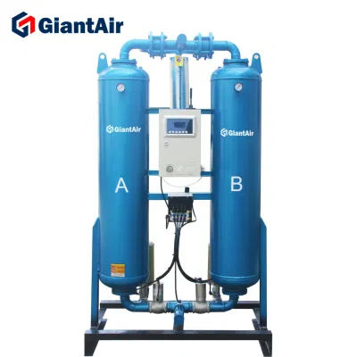 Безнагревательный адсорбционный осушитель воздуха Giantair 28 м3/мин, 1000 куб. футов в минуту для винтовых компрессоров высокого и низкого давления